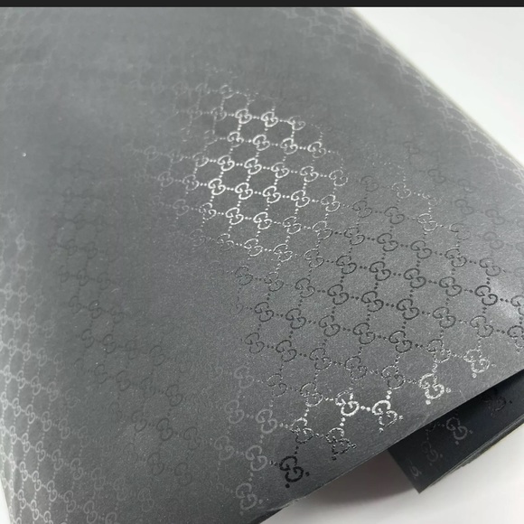 Gucci Authentic GG Logo Gift Wrapping Paper 6 Ft - Picture 8 of 12